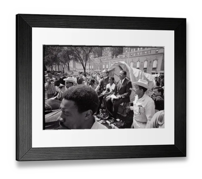 Framed Print : Poor Peoples Campaign Demonstration Framed Print : Poor Peoples Campaign Demonstration
