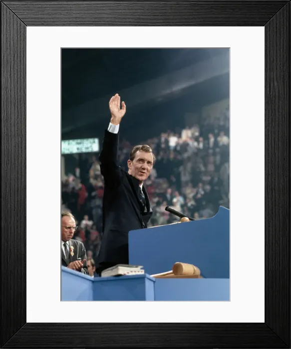 Framed Print : Edmund Muskie Framed Print : Edmund Muskie