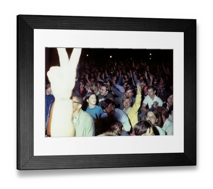 Framed Print : Anti-War Demonstrators Framed Print : Anti-War Demonstrators