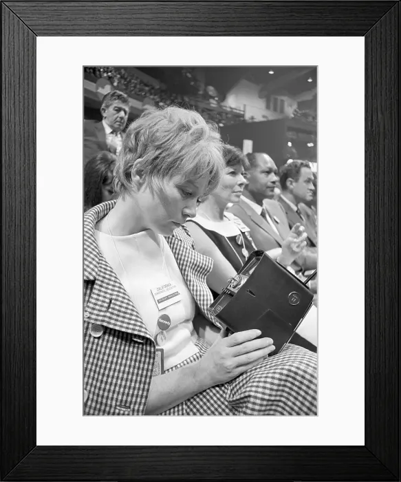 Framed Print : Shirley MacLaine Watching Television Framed Print : Shirley MacLaine Watching Television