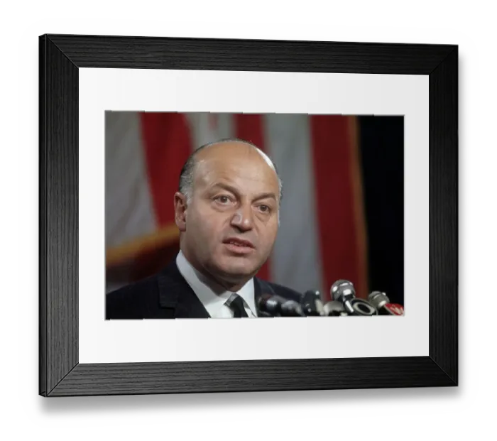 Framed Print : Joseph Alioto Framed Print : Joseph Alioto