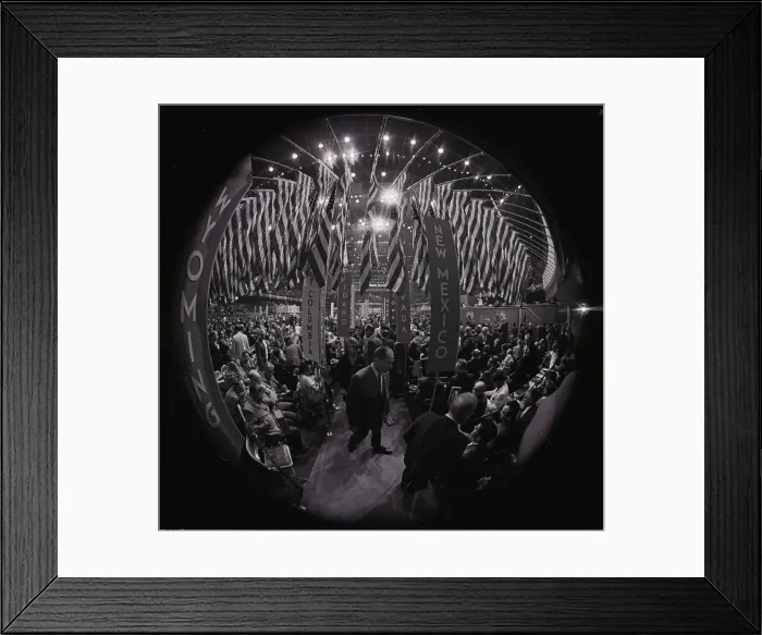 Framed Print : Fisheye Of Convention Hall Framed Print : Fisheye Of Convention Hall