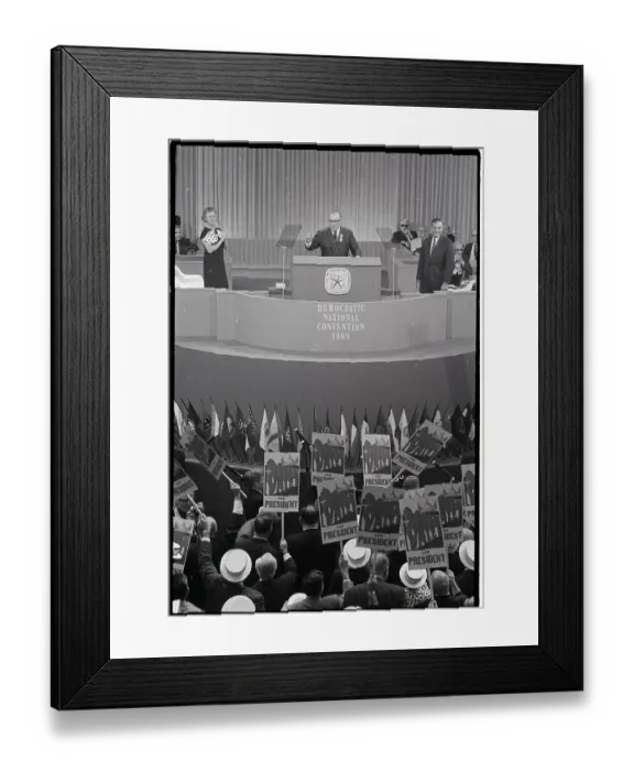 Framed Print : Richard Daley @ Rostrum Speaking / Convent Framed Print : Richard Daley @ Rostrum Speaking / Convent
