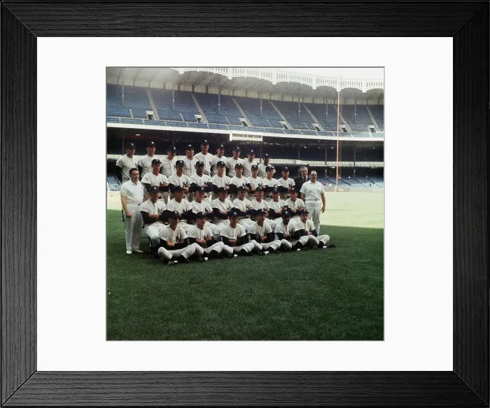 Framed Print : New York Yankees Team Photo Framed Print : New York Yankees Team Photo
