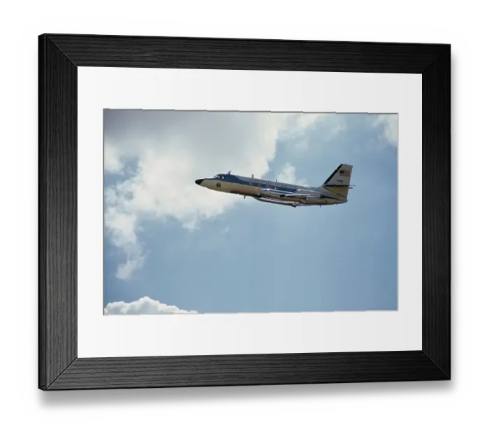 Framed Print : Lockheed JetStar