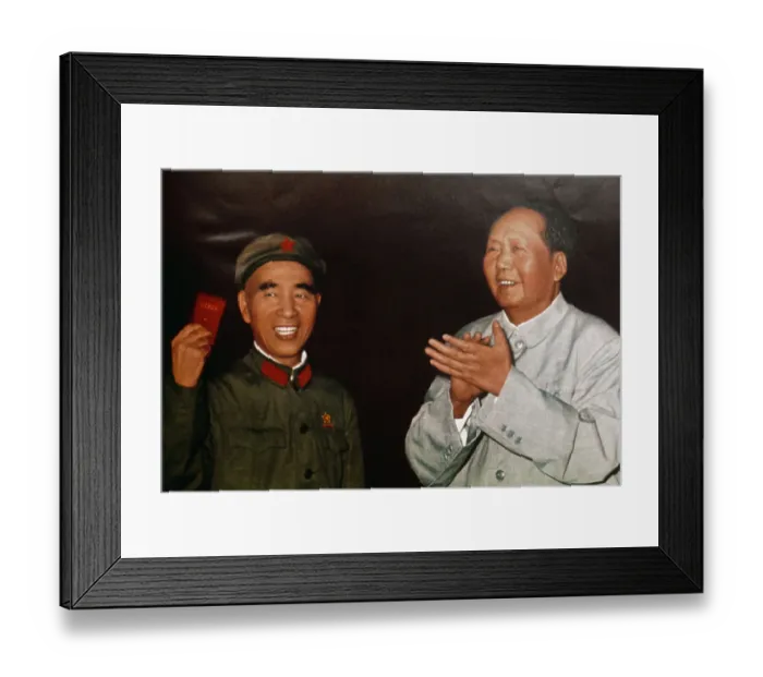 Framed Print : Mao Tse-Tung with Lin Pao 1968 Framed Print : Mao Tse-Tung with Lin Pao 1968