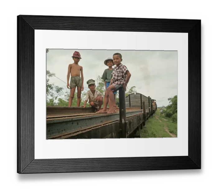Framed Print : Hutz-Da Nang Raiload Reopening, Vietnam War Framed Print : Hutz-Da Nang Raiload Reopening, Vietnam War