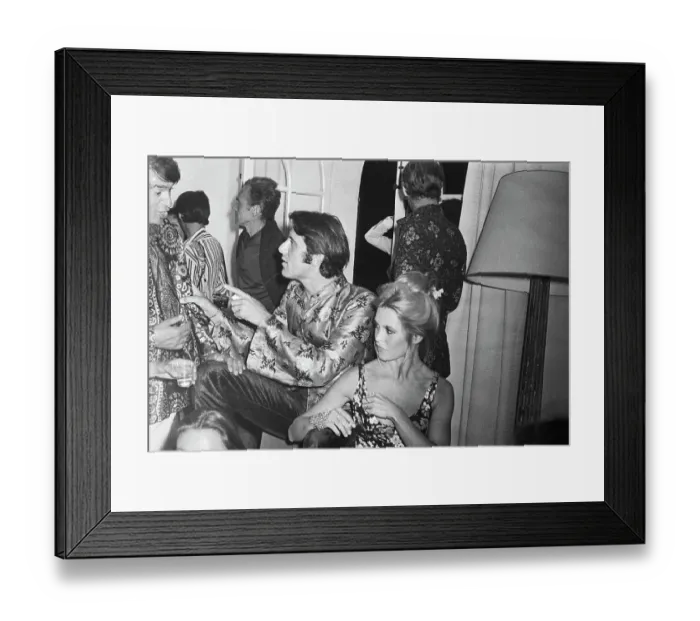 Framed Print : Brigitte Bardot with Companion Luigi Rizzi Framed Print : Brigitte Bardot with Companion Luigi Rizzi