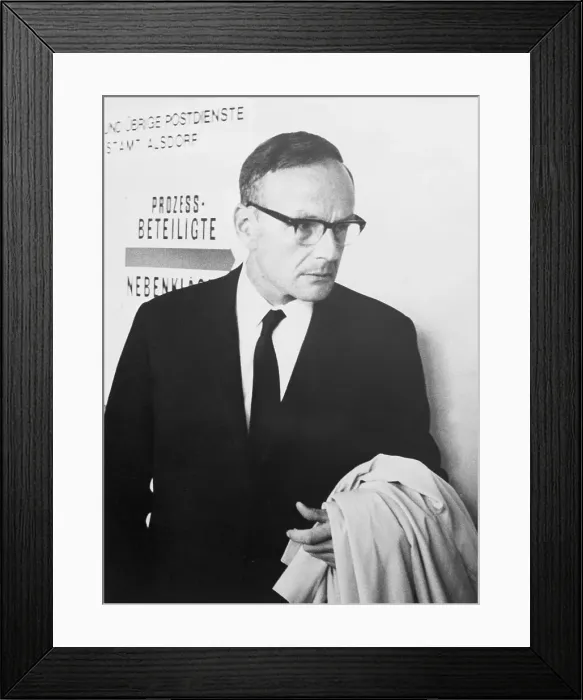 Framed Print : Professor Widukind Lenz