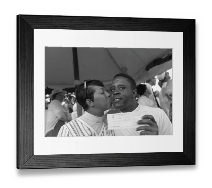 Framed Print : Lee Elder And Rose Elder Framed Print : Lee Elder And Rose Elder