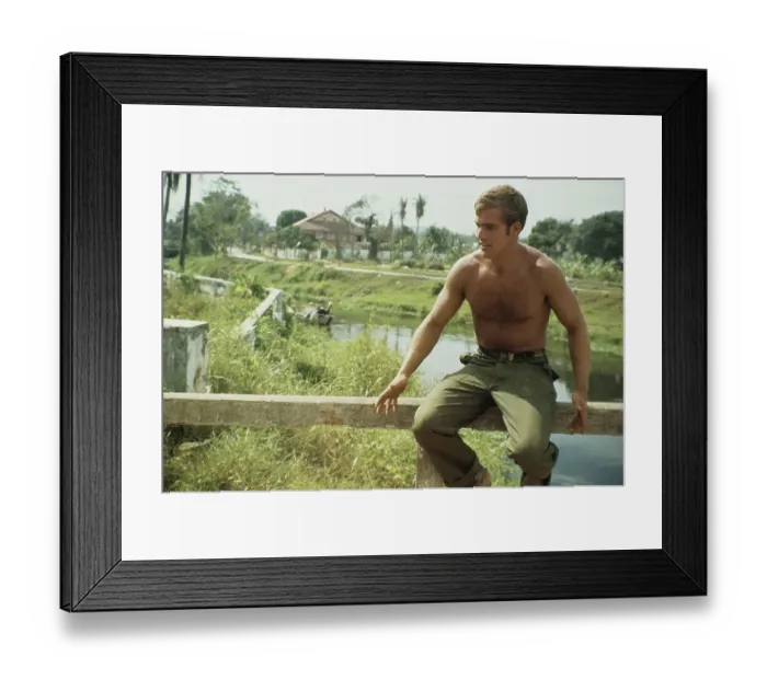 Framed Print : Navy Seabees, Vietnam War