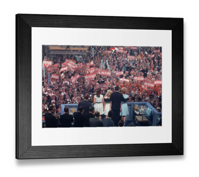 Framed Print : 1968 Republican Convention Framed Print : 1968 Republican Convention
