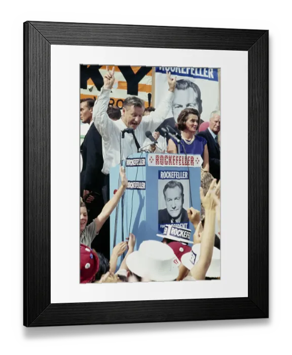 Framed Print : Nelson Rockefeller Framed Print : Nelson Rockefeller