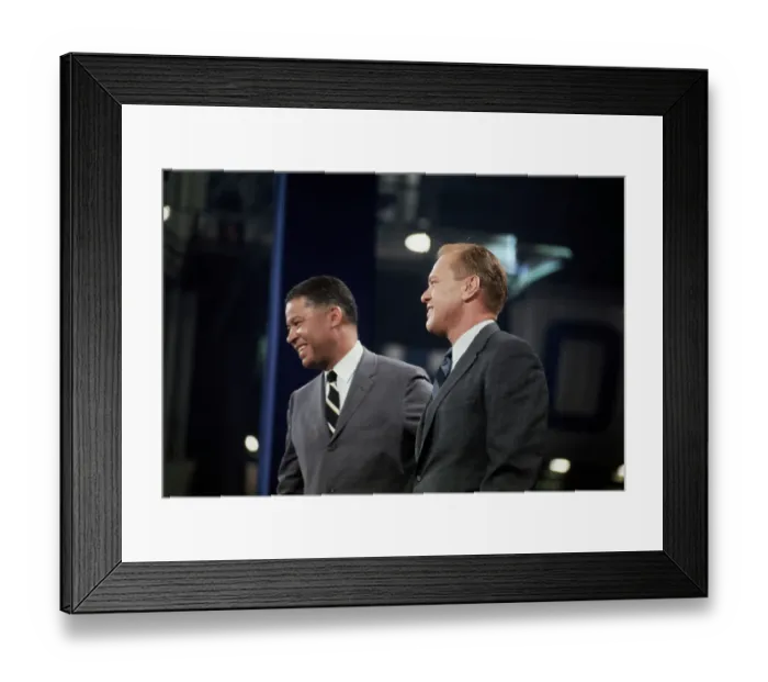 Framed Print : Edward Brooke And Gerald Ford Framed Print : Edward Brooke And Gerald Ford