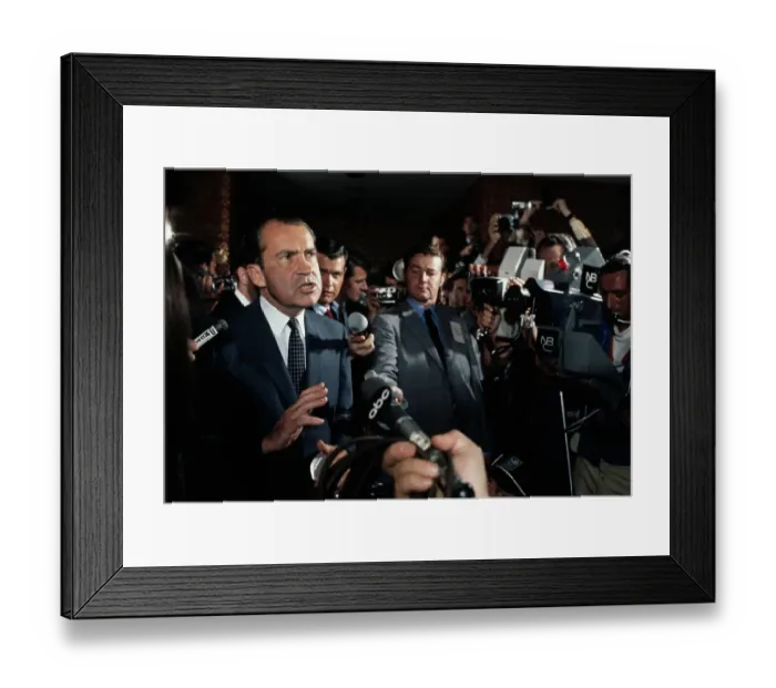 Framed Print : Richard Nixon Framed Print : Richard Nixon