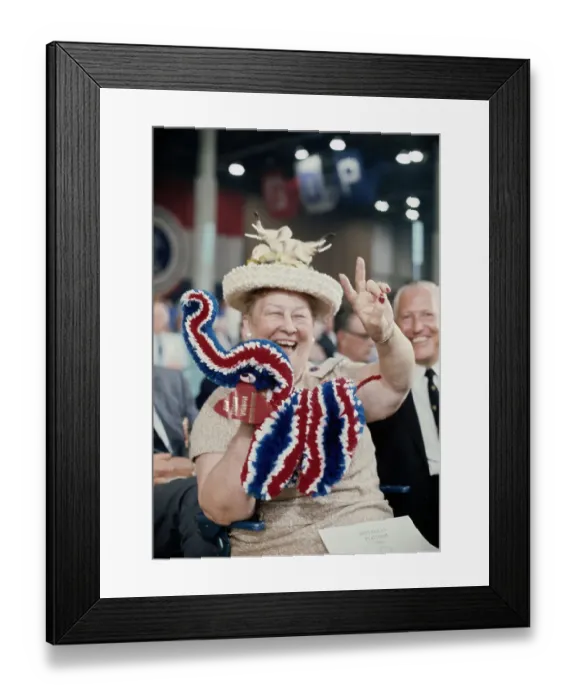 Framed Print : Delegate With Elephant Toy Framed Print : Delegate With Elephant Toy