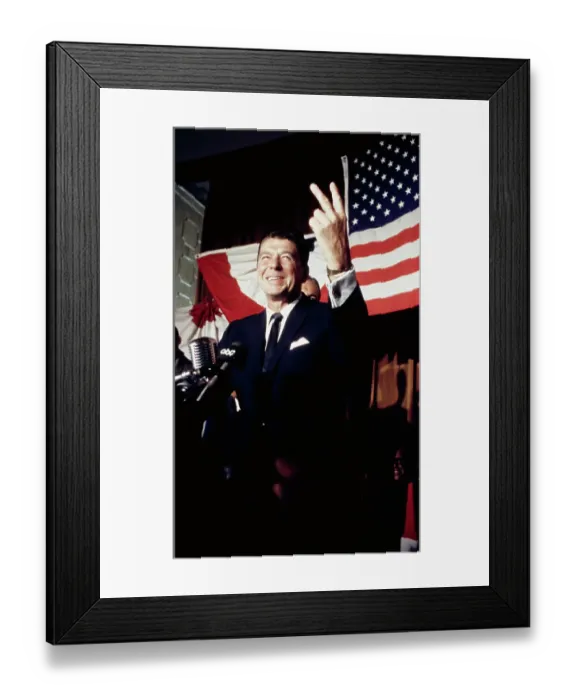Framed Print : Governor Ronald Reagan of California Framed Print : Governor Ronald Reagan of California