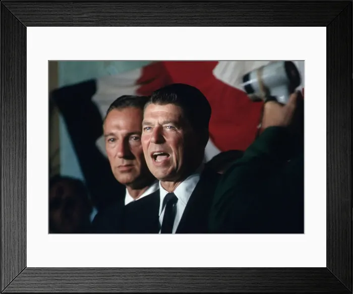 Framed Print : Ronald Reagan