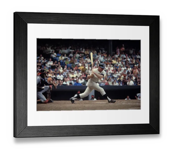 Framed Print : Mickey Mantle Framed Print : Mickey Mantle