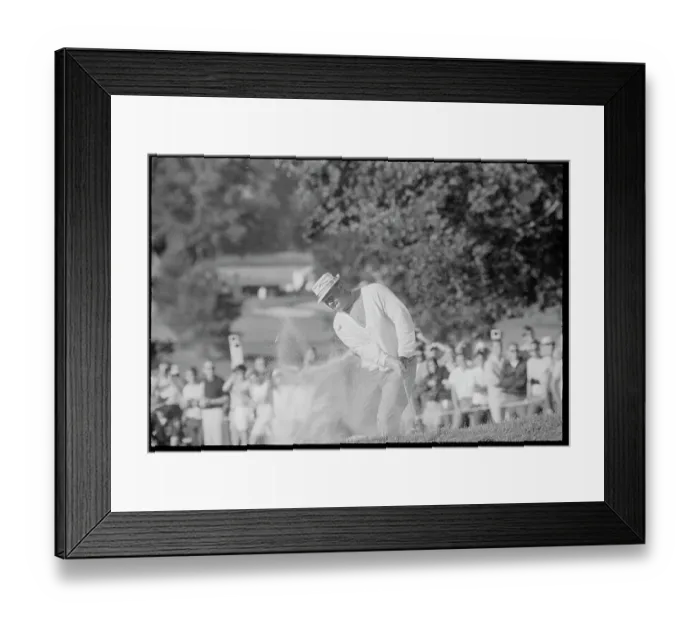 Framed Print : Jack Nicklaus Taking a Swing Framed Print : Jack Nicklaus Taking a Swing