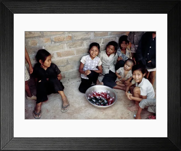 Framed Print : Vietnamese Children Framed Print : Vietnamese Children
