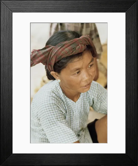 Framed Print : Strategic Hamlet Program, Vietnam War Framed Print : Strategic Hamlet Program, Vietnam War
