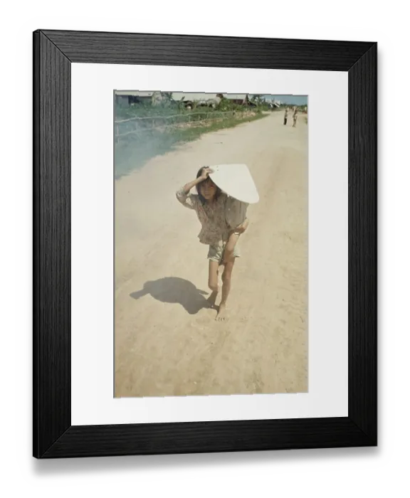Framed Print : Strategic Hamlet Program, Vietnam War Framed Print : Strategic Hamlet Program, Vietnam War