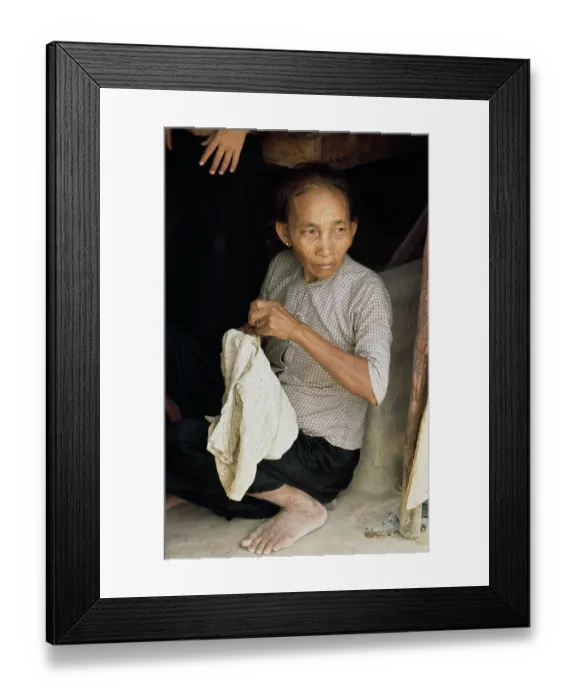 Framed Print : Strategic Hamlet Program, Vietnam War Framed Print : Strategic Hamlet Program, Vietnam War