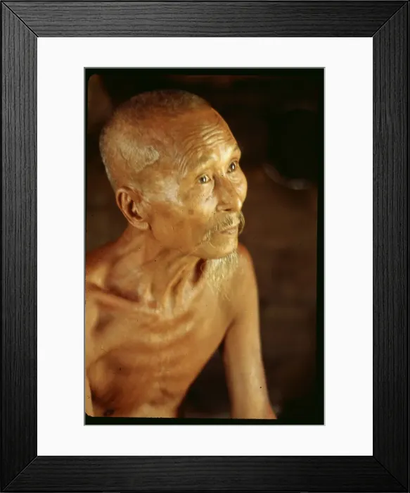 Framed Print : Mr. Duong Luong Relaxing in a Hammok Framed Print : Mr. Duong Luong Relaxing in a Hammok