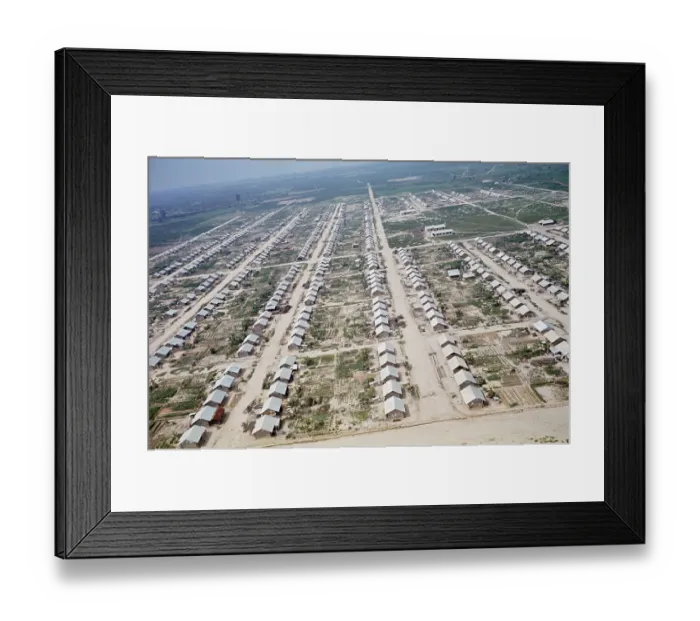 Framed Print : Lai Thieu Refugee Camp Framed Print : Lai Thieu Refugee Camp