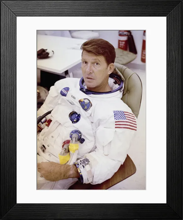 Framed Print : Walter Schirra Framed Print : Walter Schirra