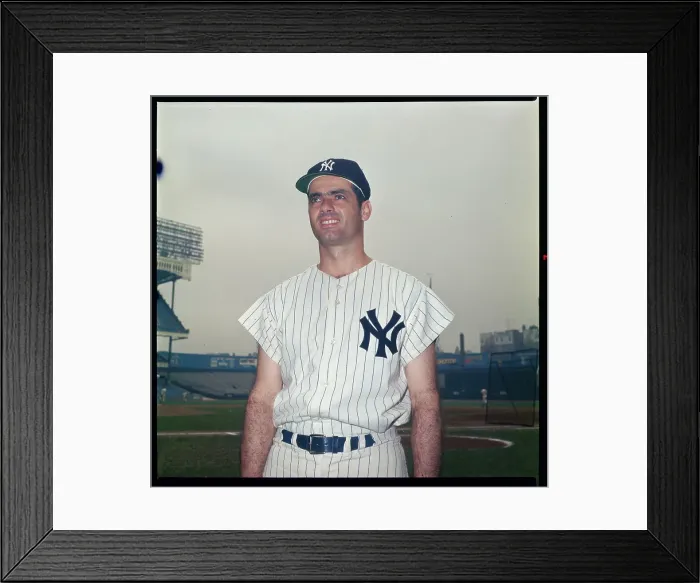 Framed Print : Portrait of Rocky Colavito Framed Print : Portrait of Rocky Colavito