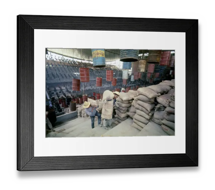 Framed Print : Construction Of Olympic Swimming Pool Framed Print : Construction Of Olympic Swimming Pool