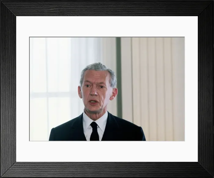 Framed Print : Maurice Couve De Murville Framed Print : Maurice Couve De Murville