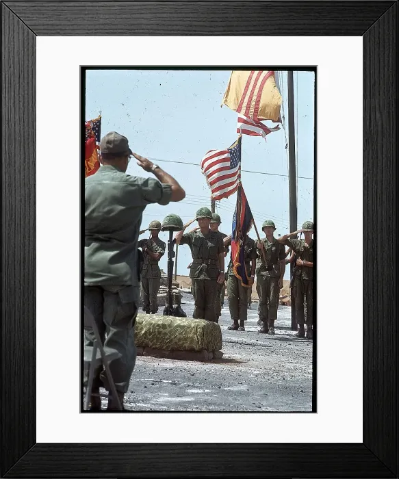 Framed Print : Soldiers Salute at Memorial Ceremony Framed Print : Soldiers Salute at Memorial Ceremony