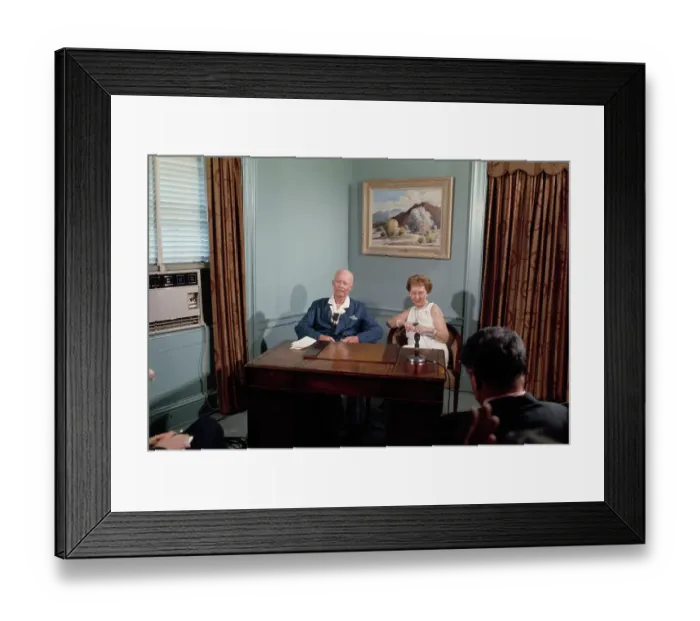 Framed Print : Dwight And Mamie Eisenhower Framed Print : Dwight And Mamie Eisenhower