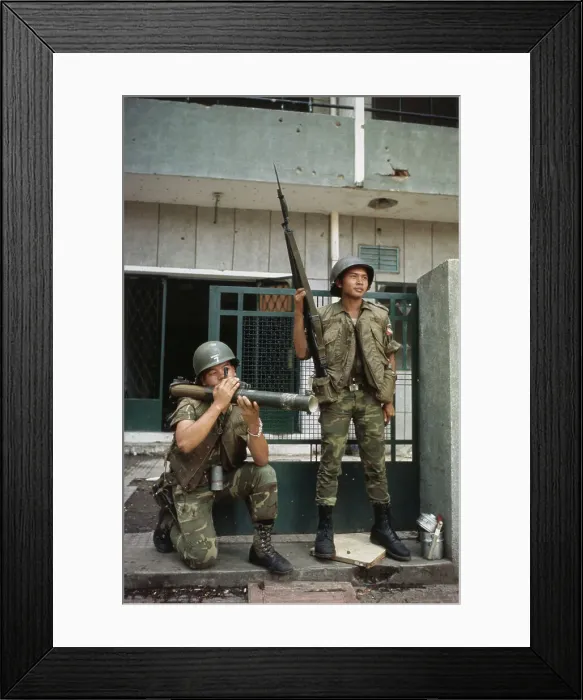 Framed Print : Republic Of Vietnam Airborne Division, Vietnam War Framed Print : Republic Of Vietnam Airborne Division, Vietnam War
