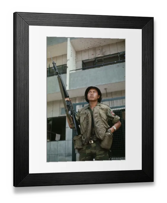 Framed Print : Republic Of Vietnam Airborne Division, Vietnam War Framed Print : Republic Of Vietnam Airborne Division, Vietnam War