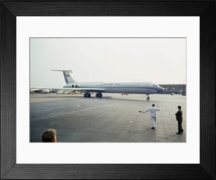 Framed Print : Soviet Airliner Arriving In New York Framed Print : Soviet Airliner Arriving In New York