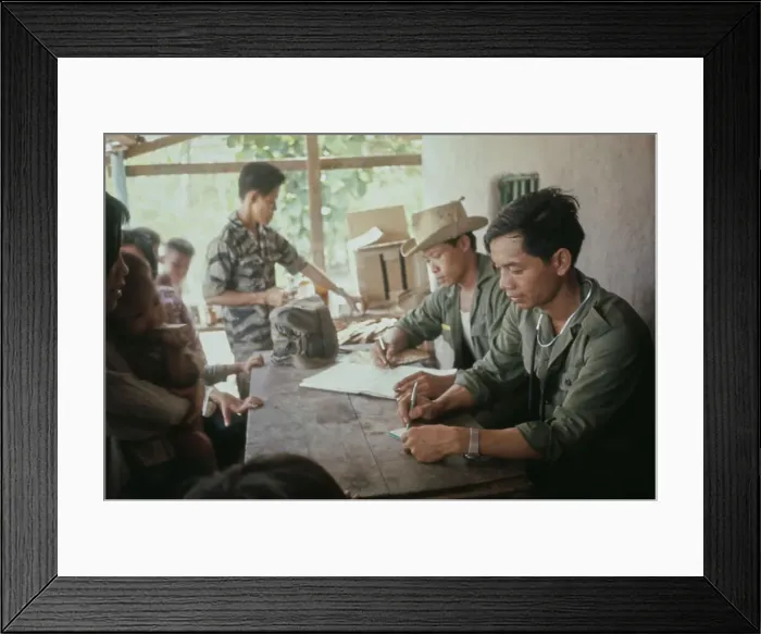 Framed Print : South Vietnamese Civil Irregular Defense Group Framed Print : South Vietnamese Civil Irregular Defense Group