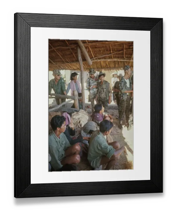 Framed Print : South Vietnamese Civil Irregular Defense Group Framed Print : South Vietnamese Civil Irregular Defense Group
