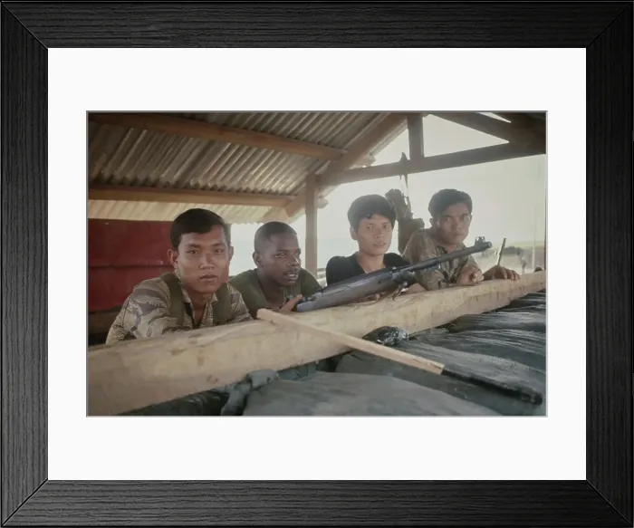 Framed Print : South Vietnamese Civil Irregular Defense Group Framed Print : South Vietnamese Civil Irregular Defense Group