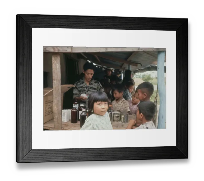 Framed Print : South Vietnamese Civil Irregular Defense Group Framed Print : South Vietnamese Civil Irregular Defense Group