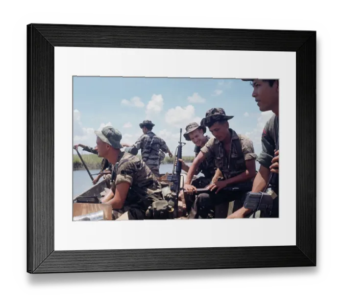 Framed Print : South Vietnamese Civil Irregular Defense Group Framed Print : South Vietnamese Civil Irregular Defense Group