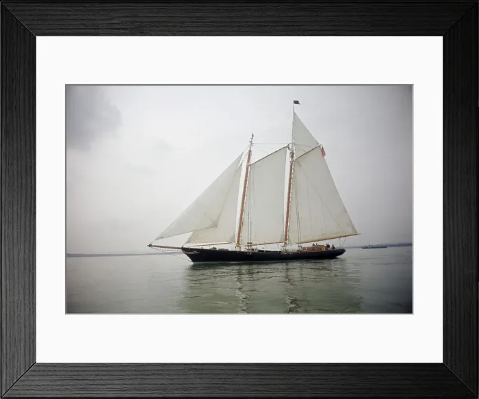 Framed Print : US Schooner America Framed Print : US Schooner America