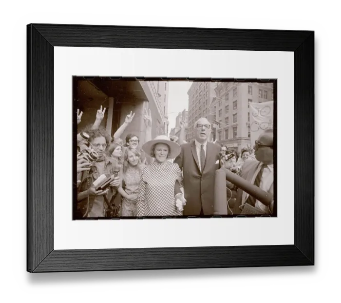 Framed Print : Dr. and Mrs. Benjamin Spock Framed Print : Dr. and Mrs. Benjamin Spock