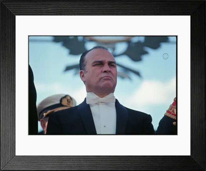 Framed Print : Portrait of Jorge Pacheco-Areco