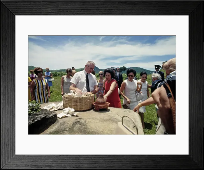 Framed Print : Lady Bird Johnson Framed Print : Lady Bird Johnson