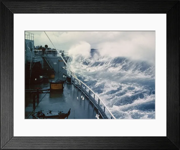 Framed Print : Ship At Sea