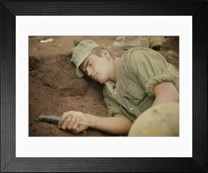 Framed Print : Battle Of Khe Sanh, Vietnam War Framed Print : Battle Of Khe Sanh, Vietnam War